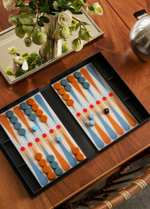Printworks Spel Art of Backgammon Antraciet - PW00757
