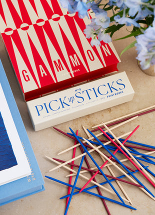 Printworks Spel Classic - Pick Up Sticks - Blauw