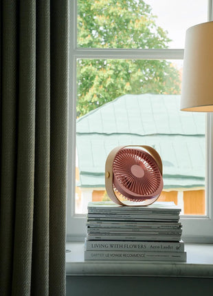 PW00822 Printworks Tafelventilator Fantastic Wood - Dusty Pink