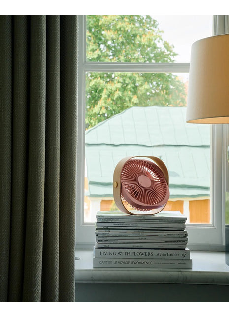 PW00822 Printworks Tafelventilator Fantastic Wood - Dusty Pink