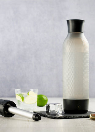 iSi Twist‘n Sparkle Virtuoso Starter Set - 0.95Ltr - Onyx