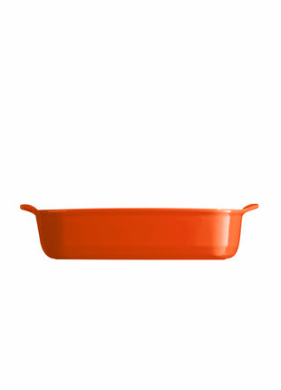 Emile Henry Schaal rechthoekig Toscane 29x19 cm oranje