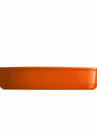 Emile Henry Schaal rechthoekig Toscane oranje 42x27 cm