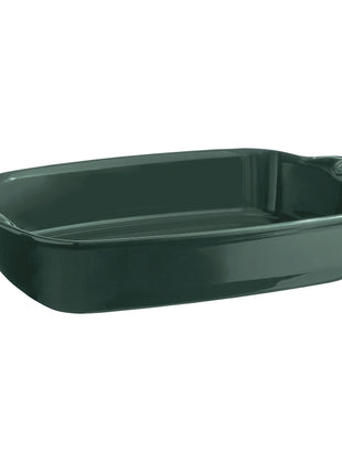Emile Henry Schaal rechthoekig Cèdre groen 42x27 cm