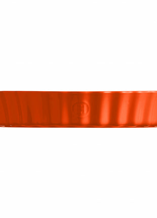 Emile Henry Taartvorm diep Toscane oranje Ø32 cm