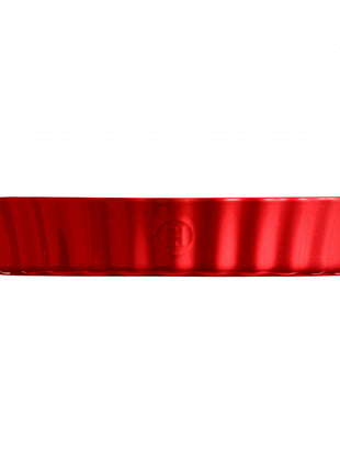 Emile Henry Taartvorm diep Grand Cru rood Ø32 cm