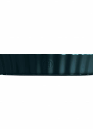 Emile Henry Taartvorm diep Belle-Ile blauw Ø32 cm