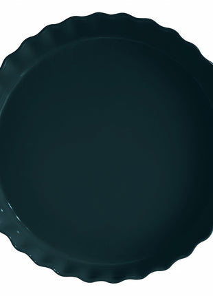 Emile Henry Taartvorm diep Belle-Ile blauw Ø32 cm
