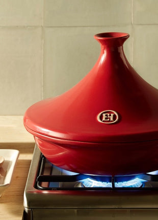 Emile Henry Tajine Grand Cru rood Ø32 cm
