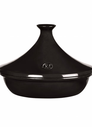 Emile Henry Tajine Fusain zwart - Ø27 cm