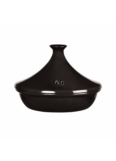 Emile Henry Tajine Fusain zwart - Ø27 cm
