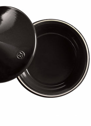 Emile Henry Tajine Fusain zwart - Ø27 cm