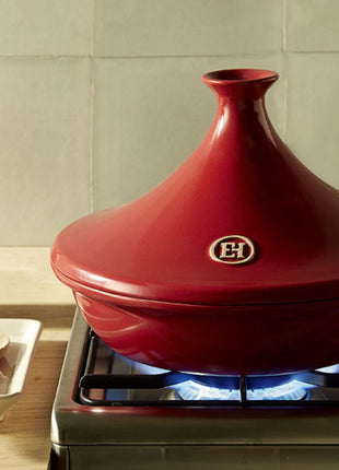 Emile Henry Tajine Grand Cru Rood Ø27 cm