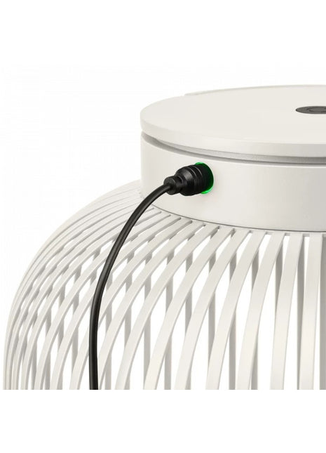 Blomus Lito LED lamp / lantaarn H. 30cm - zijdegrijs / silk gray