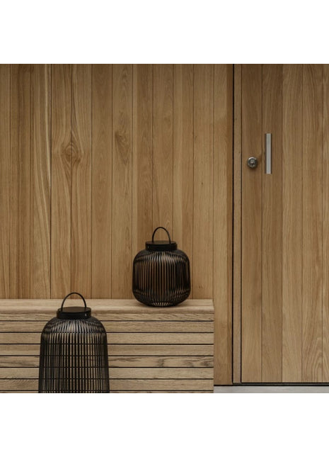 67057 Blomus Lito LED lamp / lantaarn H. 49cm - zwart