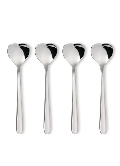 AMMI08SET Alessi Big Love koffielepel RVS - 4 stuks