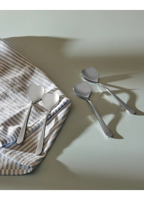 Alessi Big Love theelepel RVS - 4 stuks AMMI08 / 7