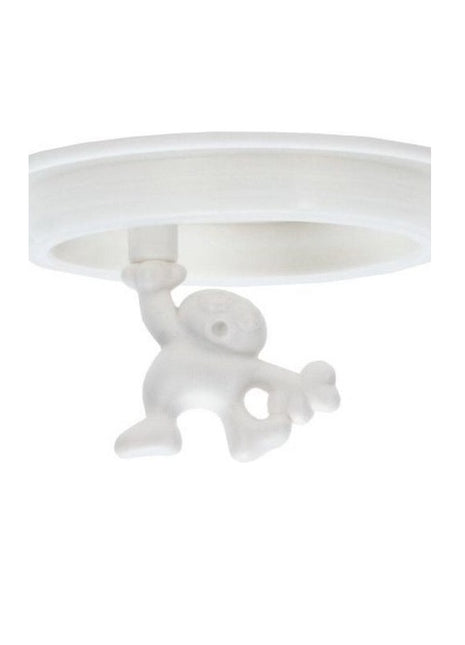 Alessi Gianni glazen voorraadpot wit 200CL 30.5cm