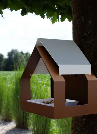 Heeej Barn wall vogelvoederhuis / birdfeeder bruin