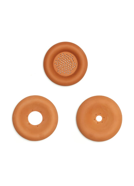 CD535 Kikkerland terracotta kweekschaaltje - set 3 stuks
