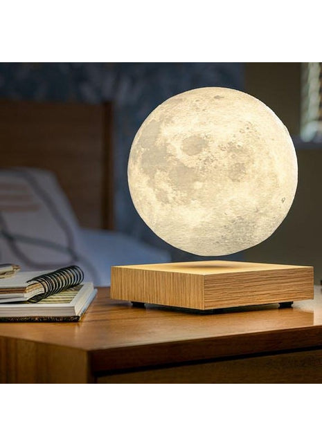 Ginko Smart Moon Lamp - magnetisch zwevende maan essen