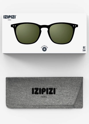 IZIPIZI #E SUN zonnebril zwart polarized glazen