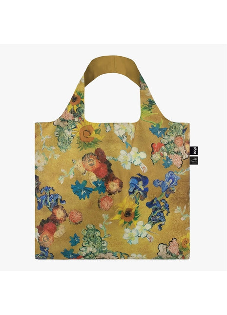 LOQI vouwtas - opvouwbare tas  / shopper Museum - Van Gogh 50 goud