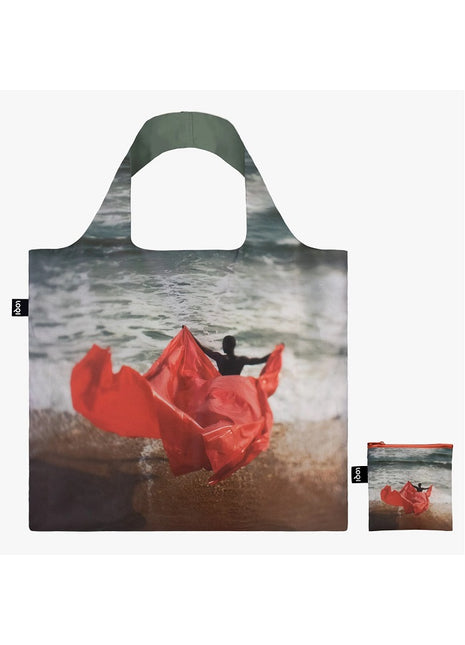 LOQI vouwtas - opvouwbare tas  / shopper Museum - Midnight Crossroads