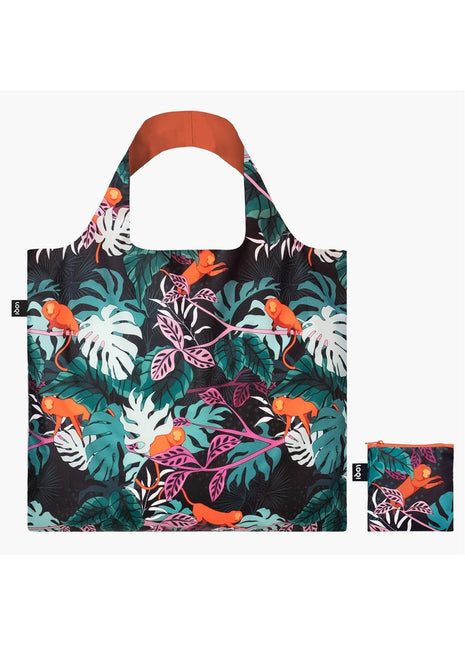 LOQI vouwtas - opvouwbare tas  / shopper - Mata Monkey