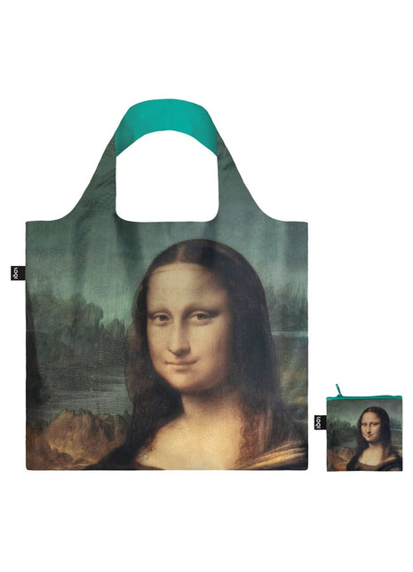 LOQI vouwtas - opvouwbare tas  / shopper Museum - Mona Lisa