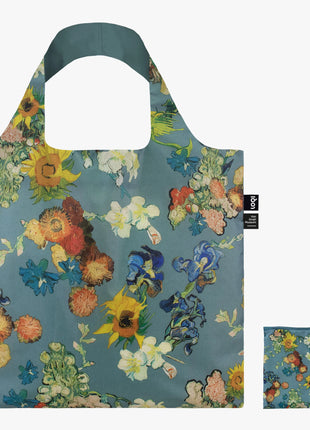 LOQI vouwtas - opvouwbare tas  / shopper Museum - Van Gogh 50 blauw