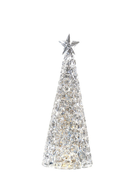 Sompex Glamor Kerstboom LED zilver H33cm - 72415
