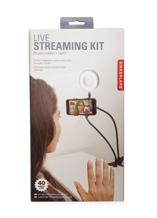 US190-EU Kikkerland Smartphone Live Steaming Kit