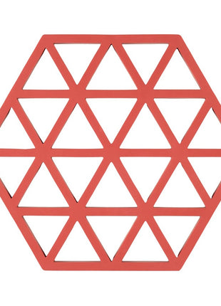 36556 Zone Denmark Triangles pannenonderzetter burned red