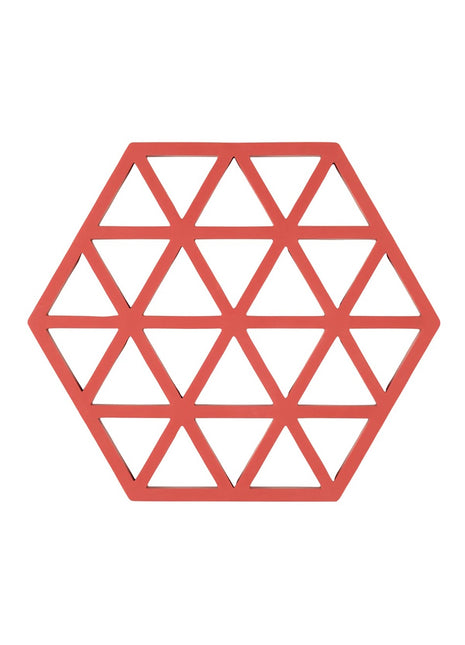 36556 Zone Denmark Triangles pannenonderzetter burned red