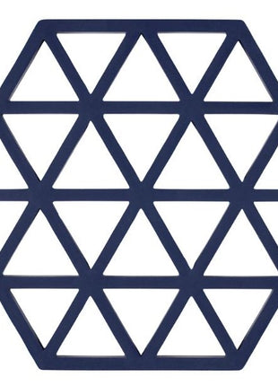 36558 Zone Denmark Triangles pannenonderzetter blauw midnight