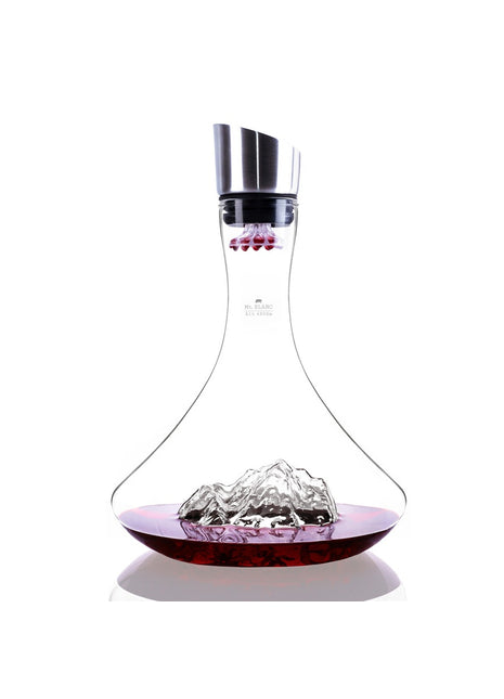Alaskan Maker decanteer karaf wijn bergen Mont Blanc