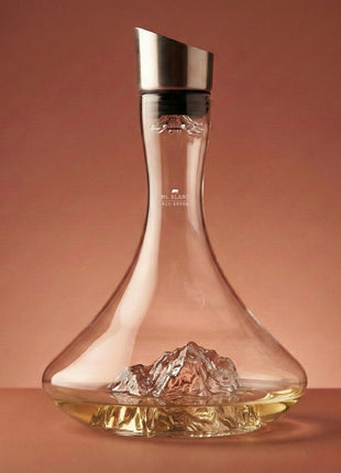 Alaskan Maker decanteer karaf wijn bergen Mont Blanc bergen