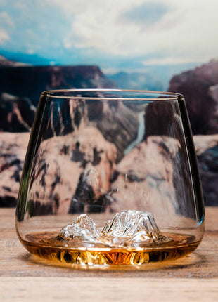 Alaskan Maker whiskyglas Canyon & Matterhorn set 2 stuks