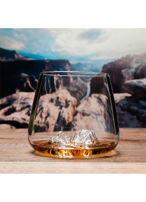 Alaskan Maker whiskyglas Canyon & Matterhorn set 2 stuks