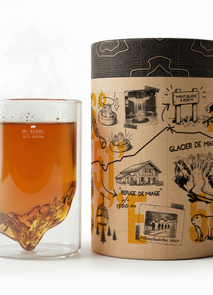 TOPO-DP-B  Alaskan Maker dubbewandig glas Mont Blanc