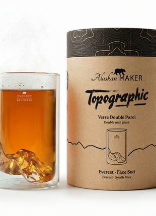 TOPO-DP-E Alaskan Maker dubbewandig glas Mount Everest
