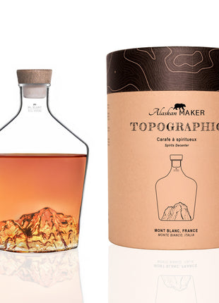 Alaskan Maker Spirit decanter karaf met dop Mont Blanc