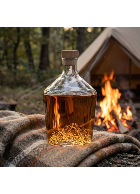 Alaskan Maker Spirits decanter karaf met dop Mont Blanc