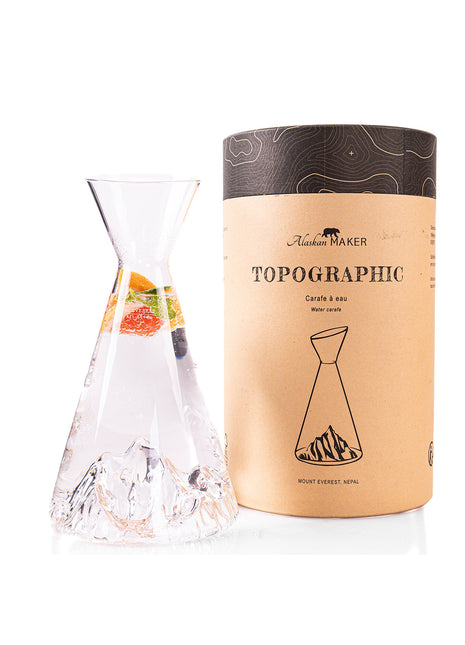 Alaskan Maker water karaf wijn bergen Mount Everest