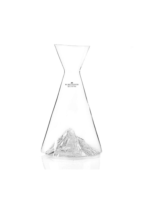 Alaskan Maker water karaf wijn /water bergen Matterhorn