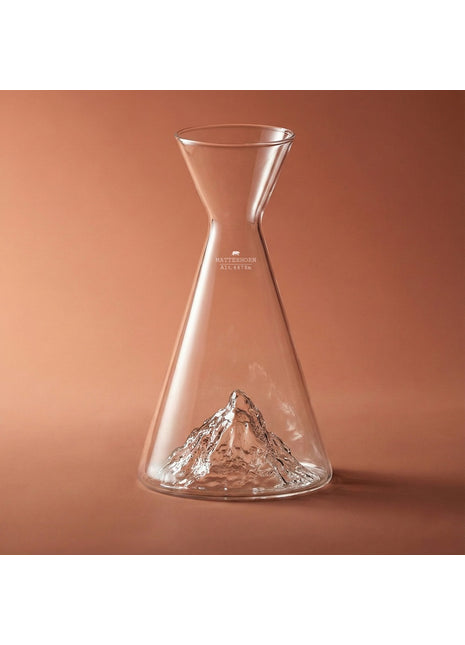 Alaskan Maker water karaf wijn bergen Matterhorn bergen