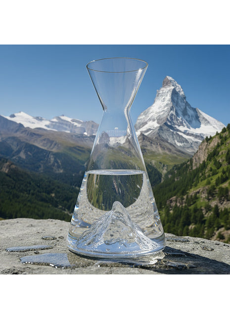 Alaskan Maker water karaf wijn bergen Matterhorn bergen