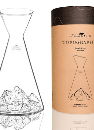 Alaskan Maker water karaf wijn bergen Mount Everest bergen