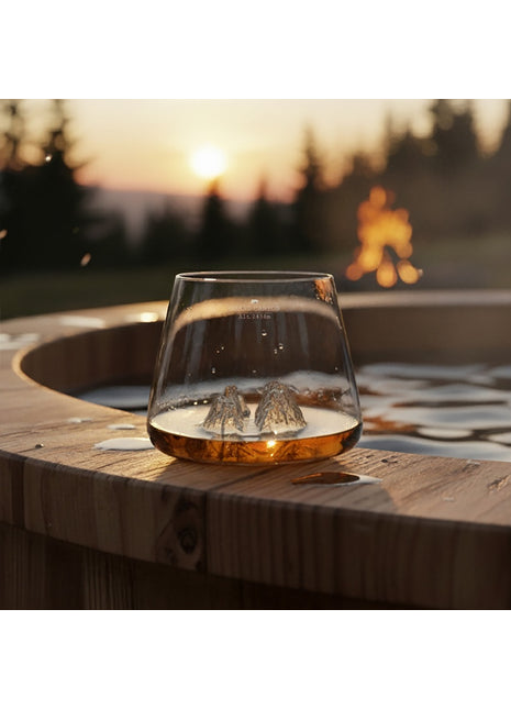 Alaskan Maker whiskyglas Canyon & Matterhorn set 2 stuks